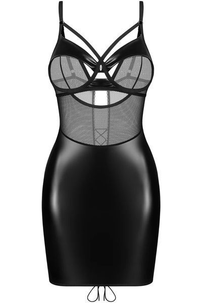 Сорочка Obsessive Dominna chemise & thong L/XL SX3570 фото