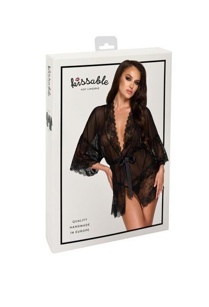 Пеньюар Kissable Midnight Kiss Negligee L/XL SX1967 фото