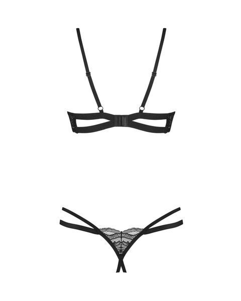 Комплект Obsessive Nutris 2-pcs crotchless set XS/S SX1169 фото