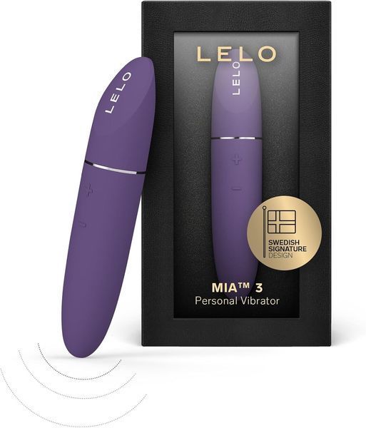 Шикарна віброкуля LELO Mia 3 Purple SX2556 фото