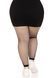 Колготки без стопи Leg Avenue Industrial Net footless tights, 1X/2X, чорні, в сітку SX1054 фото 4