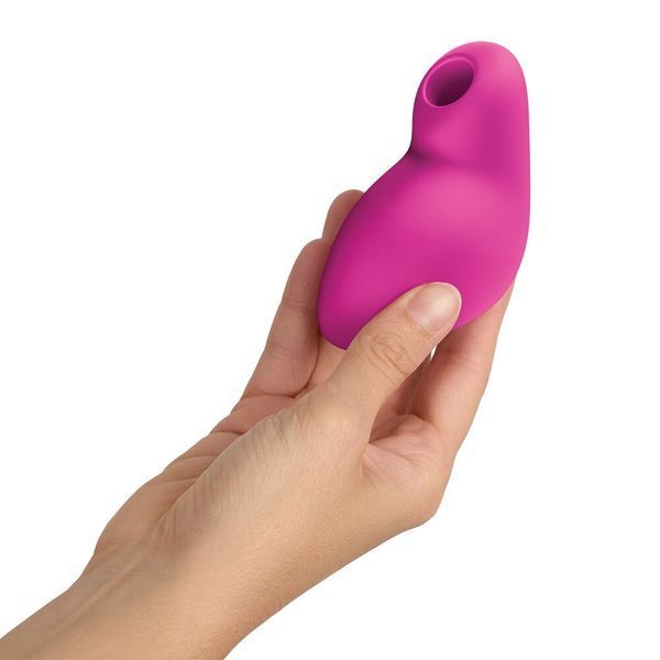Вакуумний стимулятор з вібрацією Fun Factory Allure Magenta, 11 + 12 режимів роботи, перезаряджуваний SX3308 фото