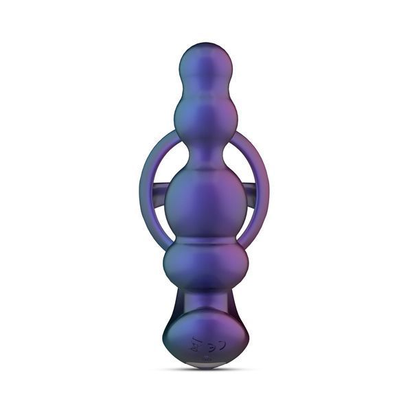 Анальний вібратор з ерекційним кільцем Hueman - Stellar Force Anal Beads with Cockring SX3894 фото