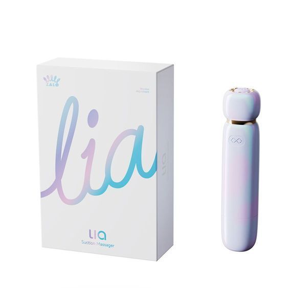 Вакуумний кліторальний стимулятор Zalo Lia Lavender Purple, 3 насадки, 3 режими, різна інтенсивність SX2686 фото