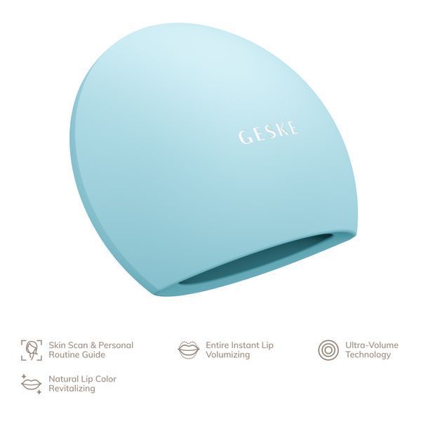 Пристрій для збільшення обʼєму губ GESKE Lip Volumizer&Booster 4в1 Big turquoise HB0230 фото