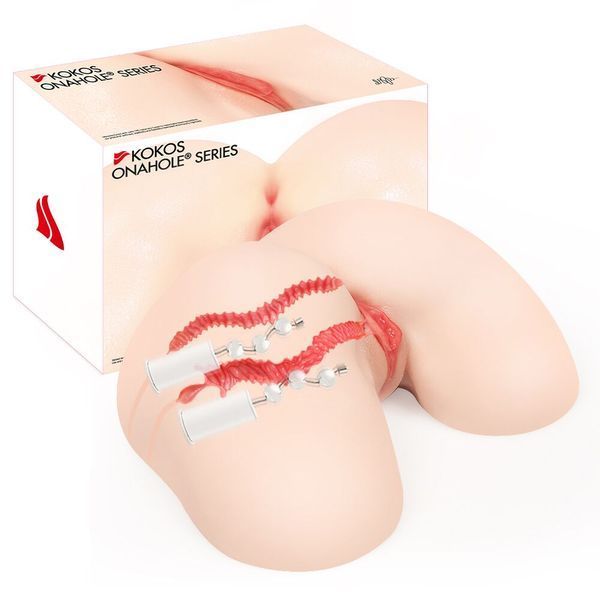 Мастурбатор Kokos 004 Vailla ONAHOLE Real Hips 2WayPlus з вібрацією та масажем SX3238 фото