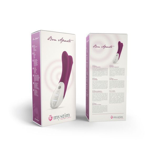 Вібратор Mystim Bon Aparte oh so aubergine SX3188 фото