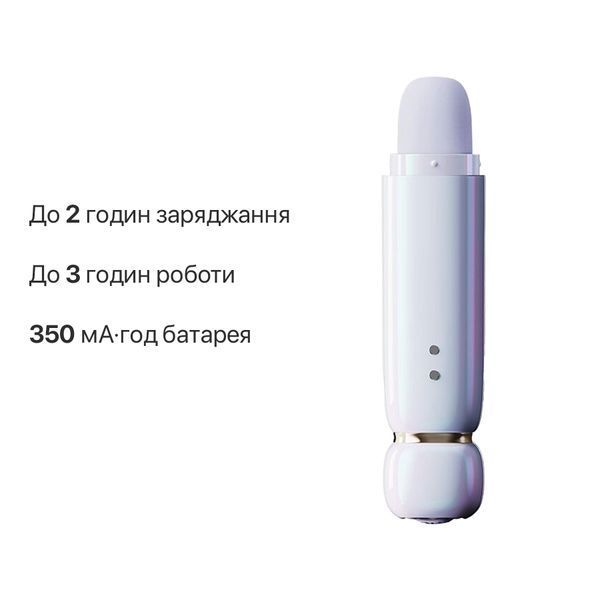 Вакуумний кліторальний стимулятор Zalo Lia Lavender Purple, 3 насадки, 3 режими, різна інтенсивність SX2686 фото