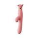 Вібратор з підігрівом та вакуумною стимуляцією клітора Zalo - ROSE Vibrator Strawberry Pink SO6680 фото 1