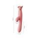 Вібратор з підігрівом та вакуумною стимуляцією клітора Zalo - ROSE Vibrator Strawberry Pink SO6680 фото 2