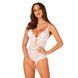 Еротичне напівпрозоре боді Obsessive Heavenlly crotchless teddy XS/S, з доступом SO8166 фото 1