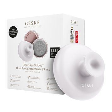 Набір для догляду за стопами з ручкою GESKE Dual Foot Smoothener 9в1 starlight HB0264 фото