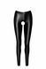 Легінси Noir Handmade F304 Taboo, XL, black, під латекс, відкриті сідниці та промежина SX0264 фото 4