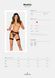 Пояс для панчіх Obsessive Medilla garter belt M/L SO9056 фото 5