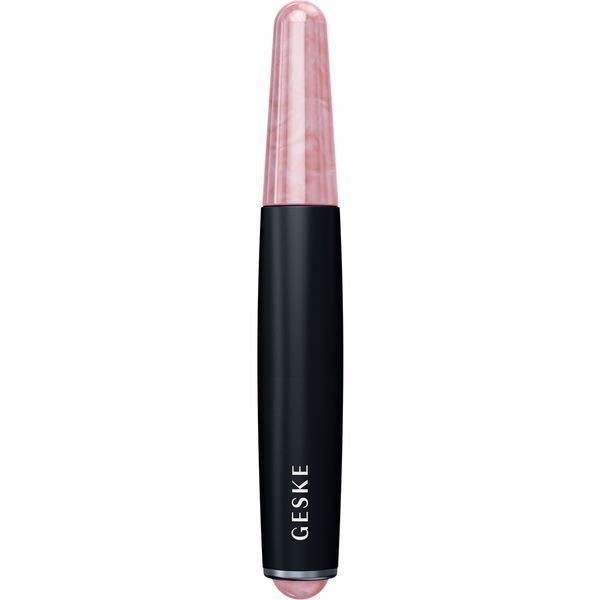 Ручка-масажер для обличчя з рожевим кварцом GESKE SmartAppGuided Double-Sided Rose Quartz Depuffing Pen 7в1 black HB0665 фото