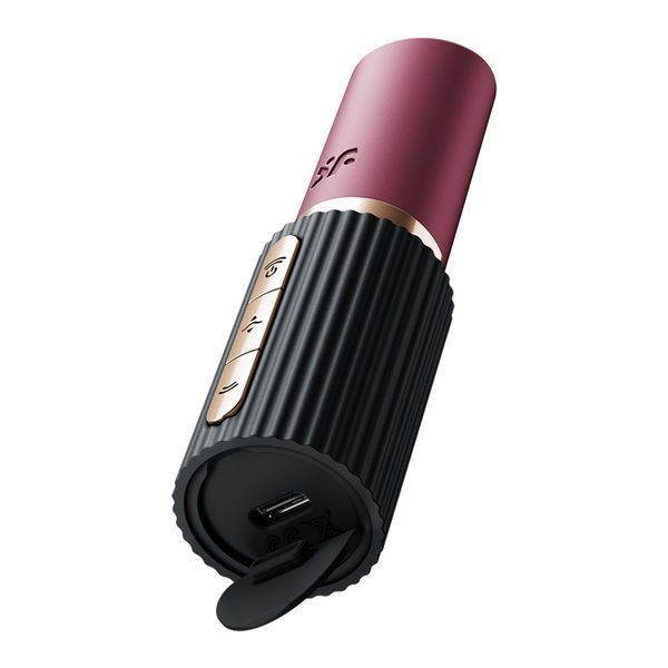 Вакуумний стимулятор Satisfyer Deep Kiss, магнітна технологія 3D Air Pulse, 30 режимів, кришечка SX3554 фото