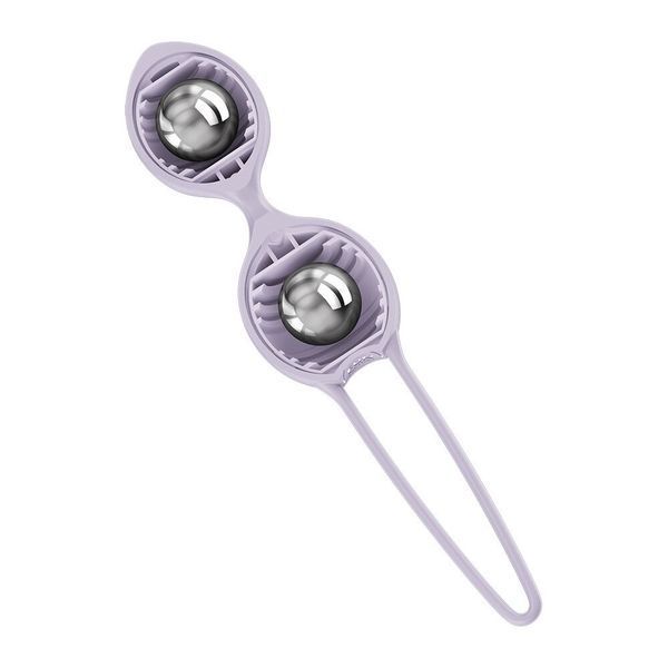 Вагінальні кульки Fun Factory SMARTBALLS DUO Purple, 2 шт, діаметр 3,2 та 3,6 см SX3669 фото