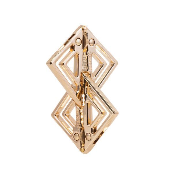 Затискачі для сосків з важкою підвіскою LOCKINK Adjustable Nipple Clamps with Heavy Pendant, під золото SX0846 фото