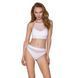 Спортивний топ з прозорою вставкою Passion PS006 TOP L, white SO4243 фото 2