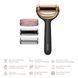 Ролер для голкової мезотерапії обличчя та тіла GESKE MicroNeedle Face&Body Roller 9в1 gray HB0207 фото 2