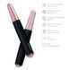 Ручка-масажер для обличчя з рожевим кварцом GESKE SmartAppGuided Double-Sided Rose Quartz Depuffing Pen 7в1 black HB0665 фото 2