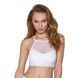 Спортивний топ з прозорою вставкою Passion PS006 TOP L, white SO4243 фото 1