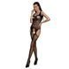 Бодістокінг Passion ECO BS005 black, щільний, відкритий доступ, імітація підв&rsquo;язок SO7073 фото 1