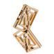 Затискачі для сосків з важкою підвіскою LOCKINK Adjustable Nipple Clamps with Heavy Pendant, під золото SX0846 фото 5