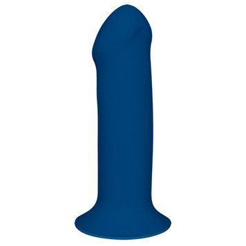 Двошаровий дилдо Adrien Lastic Hitsens 1 Blue, підходить для страпона, діаметр 4,5 см, довжина 17,7 см SX1273 фото