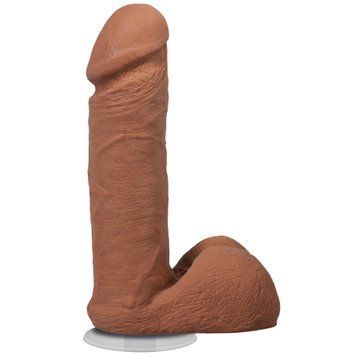 Фалоімітатор Doc Johnson The Realistic Cock ULTRASKYN - 6 Inch with Balls Caramel SX4446 фото
