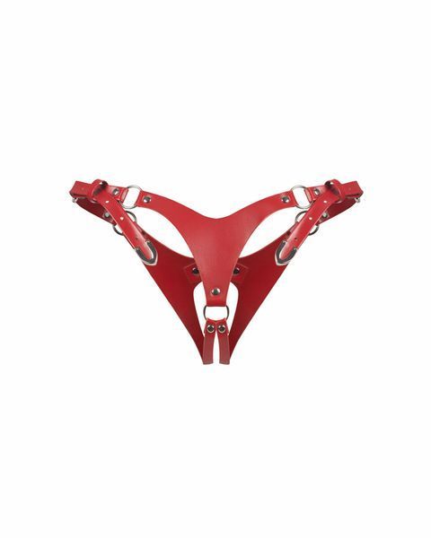 Трусики Obsessive Inferro crotchless thong S/M/L SX3598 фото