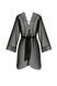 Пеньюар Passion AMBERLY PEIGNOIR black, XXL/XXXL, пояс у комплекті SX0463 фото 3
