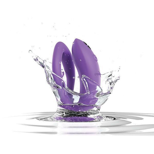 Смарт-вібратор для пар We-Vibe Sync O Light Purple, пульт ДК SX0524 фото