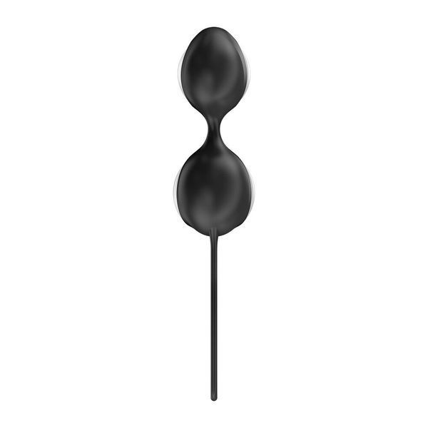 Вагінальні кульки Fun Factory SMARTBALLS DUO Black, 2 шт, діаметр 3,2 та 3,6 см SX3668 фото