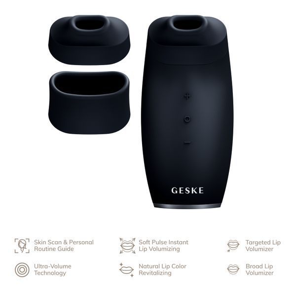 Пристрій для збільшення об'єму губ GESKE Lip Volumizer&Booster 6в1 black HB0407 фото