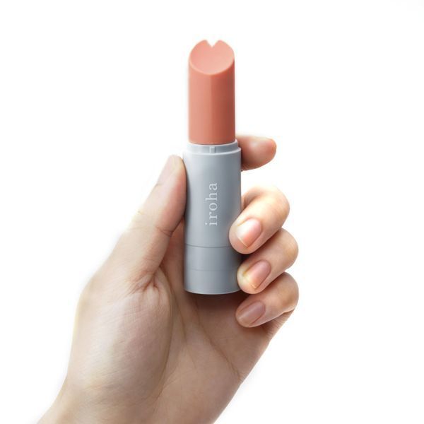 Вібратор-помада IROHA STICK Grey, плавне збільшення потужності SO2011 фото
