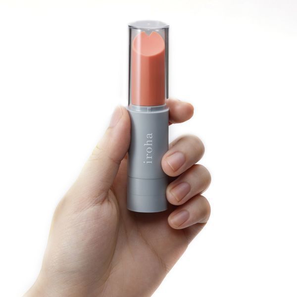 Вібратор-помада IROHA STICK Grey, плавне збільшення потужності SO2011 фото
