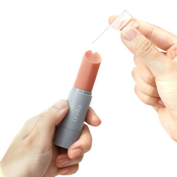 Вібратор-помада IROHA STICK Grey, плавне збільшення потужності SO2011 фото