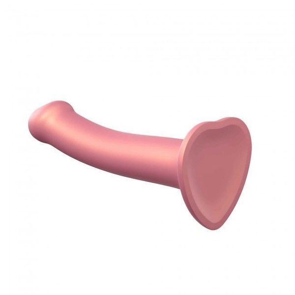 Насадка для страпону Strap-On-Me Mono Density Dildo Rose M (м'ята упаковка!!!) SO3568-R фото