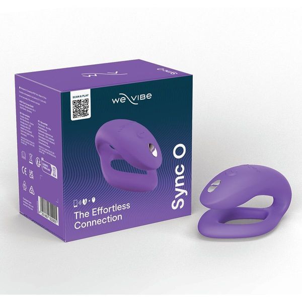 Смарт-вібратор для пар We-Vibe Sync O Light Purple, пульт ДК SX0524 фото