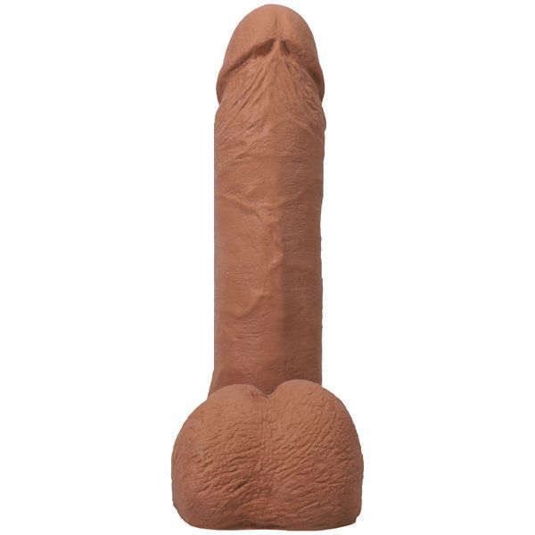 Фалоімітатор Doc Johnson The Realistic Cock ULTRASKYN - 6 Inch with Balls Caramel SX4446 фото