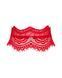 Широкий мереживний чокер Obsessive Bergamore choker, red SO7686 фото 1