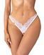 Трусики Obsessive Arrowel White crotchless thong L/XL SX2592 фото 1