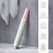 Ручка-масажер для обличчя з рожевим кварцом GESKE SmartAppGuided Double-Sided Rose Quartz Depuffing Pen 7в1 green HB0666 фото 3