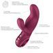 Вібратор-кролик Fun Factory MISS BI Wine Red, 2 незалежні мотори, діаметр 4,2 см SX4244 фото 8