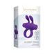 Ерекційне віброкільце S Pleasures Premium Rabbit Ring фіолетове, зі знімною віброкулею та вушками SX4590 фото 2