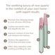 Ручка-масажер для обличчя з рожевим кварцом GESKE SmartAppGuided Double-Sided Rose Quartz Depuffing Pen 7в1 green HB0666 фото 7