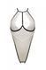 Боді з доступом Passion CHIKA BODY XXL/XXXL, cream SO9697 фото 3