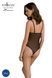 Боді Passion KERRIA BODY black, L/XL, з високими вирізами та верхом балконет SX0485 фото 2