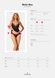 Топ та трусики Obsessive Bella Rou top & panties M/L, топ, трусики SO7862 фото 5